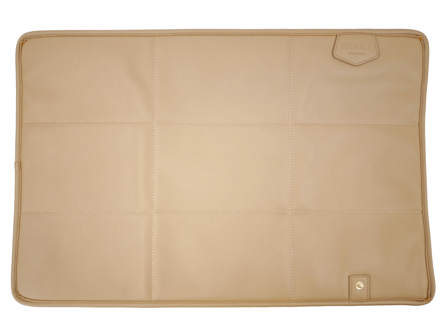 Diaper bag - Beige leather