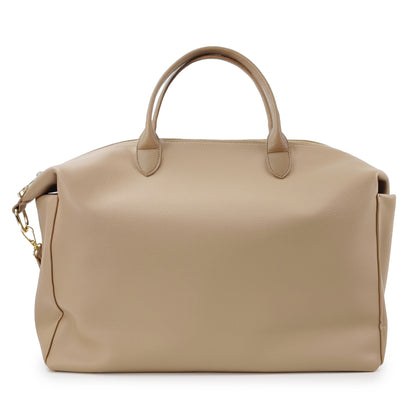 Diaper bag - Beige leather